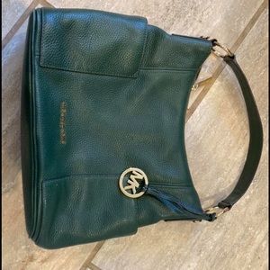 Green Michael Kors shoulder bag